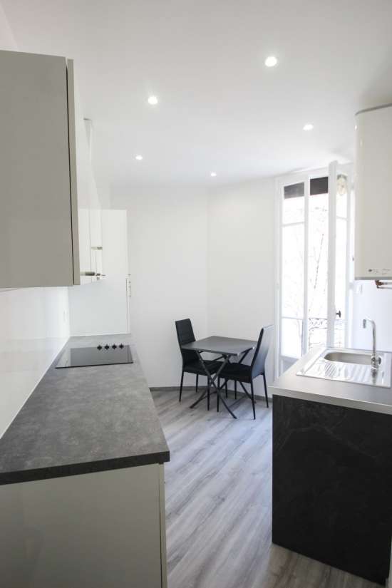 Location appartement, 36 m2, 1 pièces - location f1 cessole st barthelemy