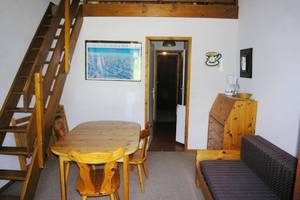 2 pièces-cabine +mezzanine, 6 personnes et 2 chambres - areches