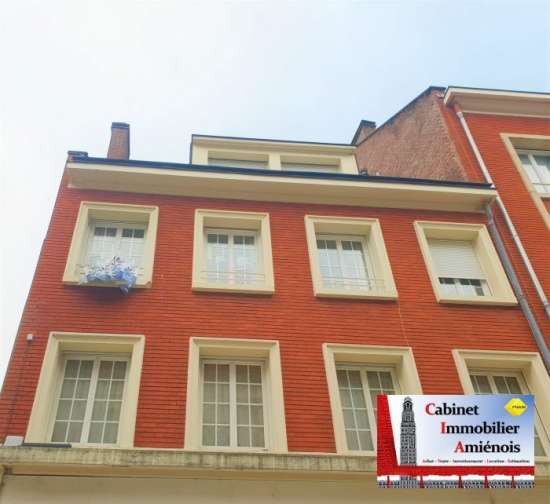 Amiens, hyper-centre-ville : appartement 150m², 4 chambres, et