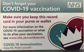 Location , purchase # covid19 vaccination record card