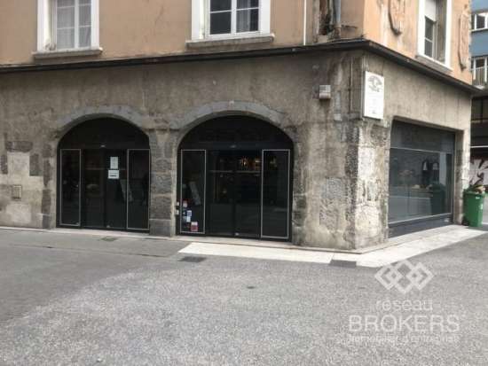 Location a louer, local commercial hyper centre grenoble