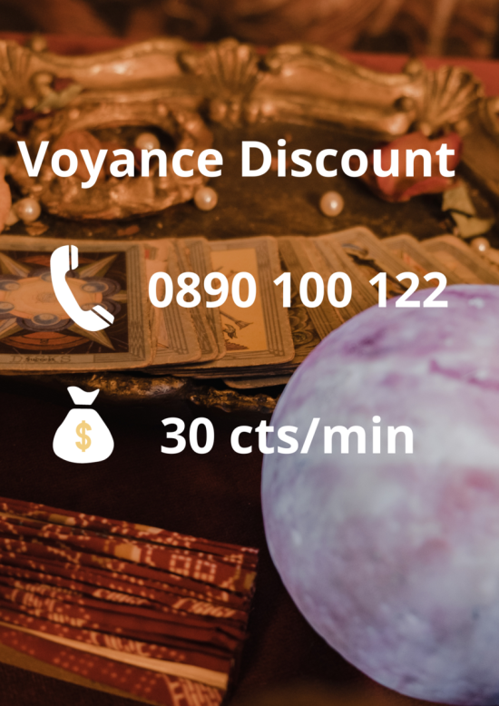 Voyance Discount au 0890 100 122 à 30 cts/min