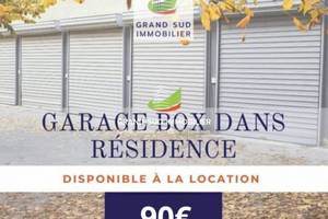Location garage box - saint-agne 31400: 90 ?/mois