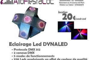 Location eclairage led dynaled - Chalon-sur-Saône